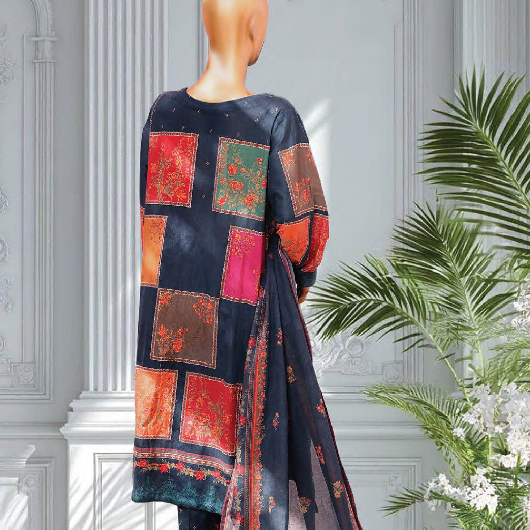 Bin Saeed Printed 3PC Collection Set 4