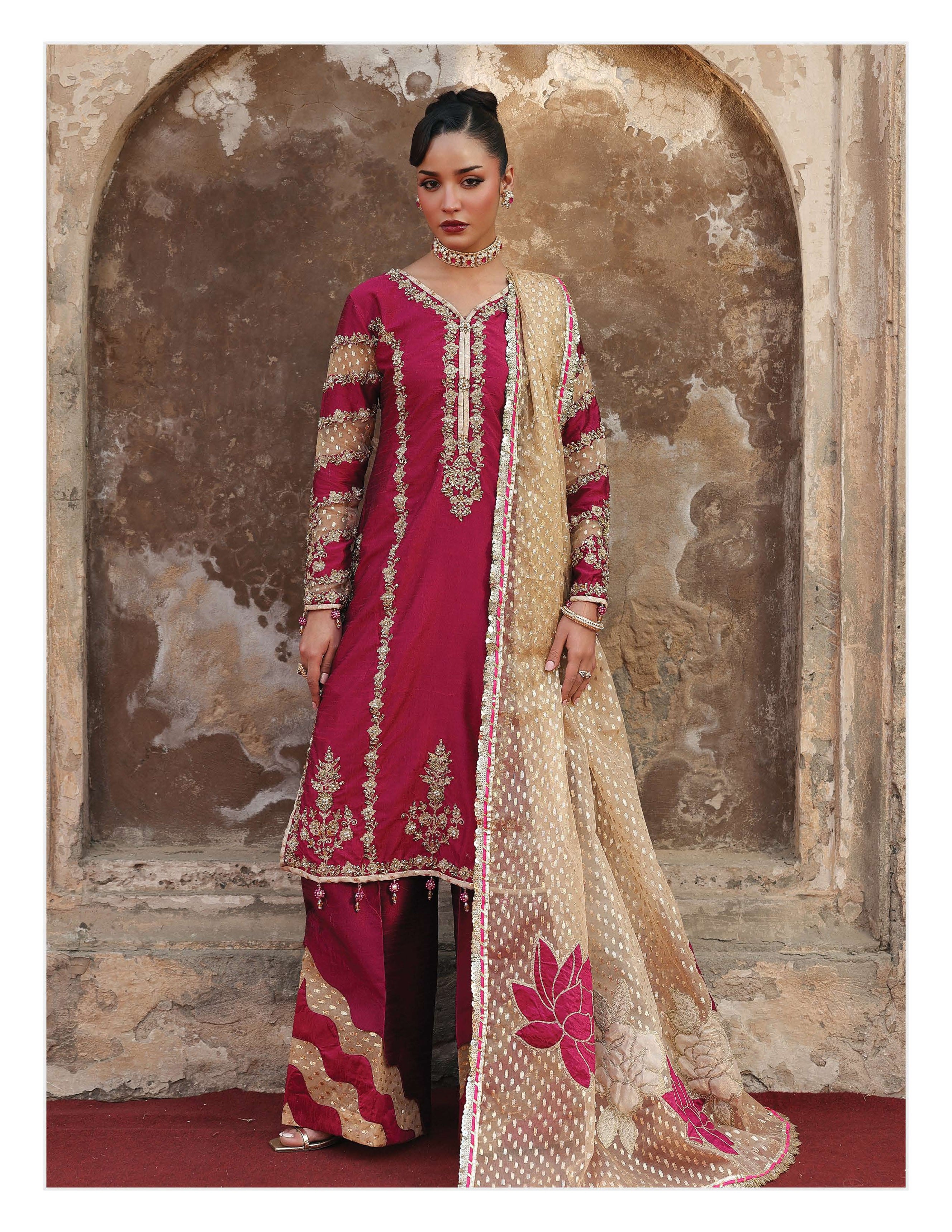 AL-4259 (Rut) - Pakistani designer suits Dubai