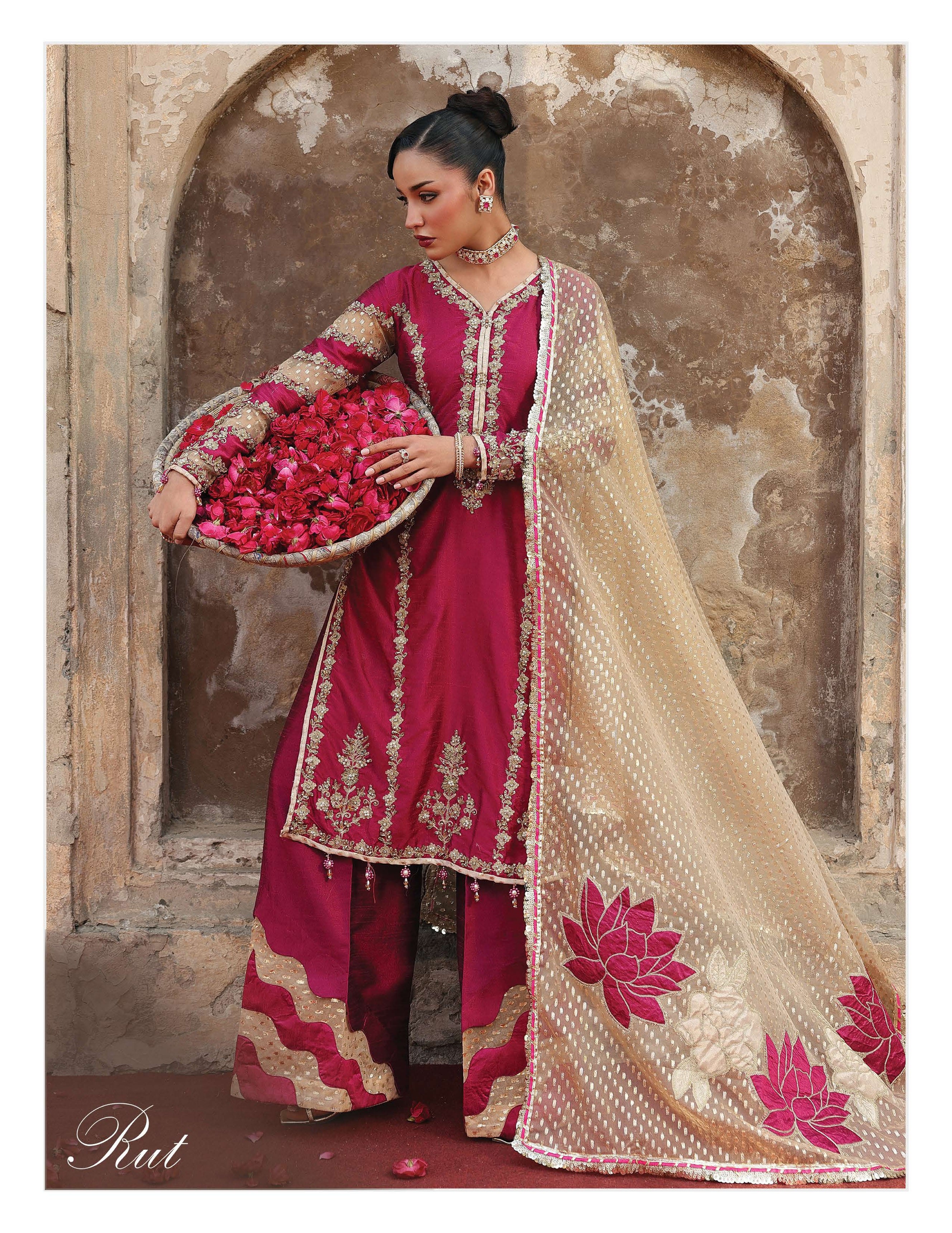 AL-4259 (Rut) - Pakistani designer suits Dubai