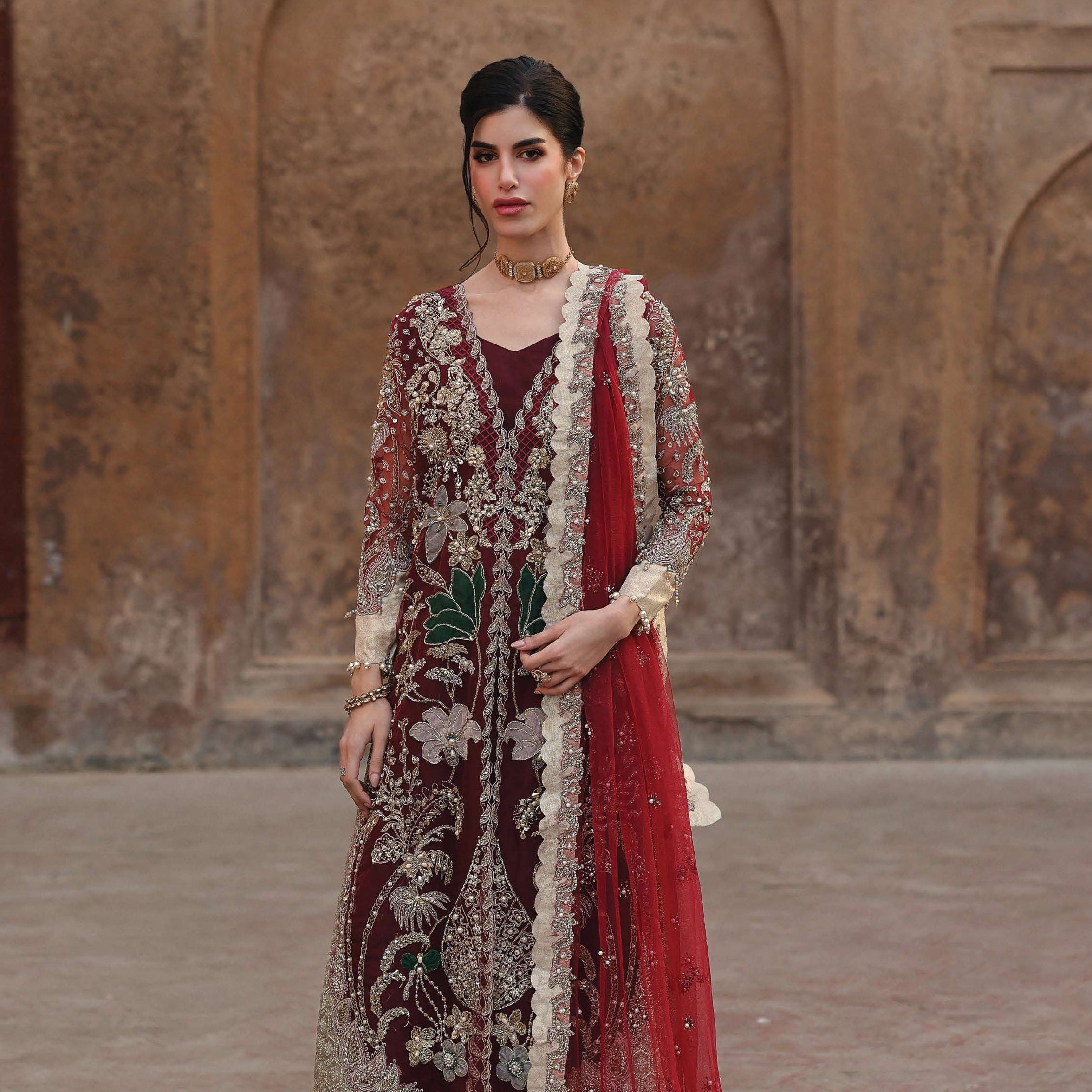 AL-4264 (Mehav) - Stitched & Unstitched Pakistani suits Uae