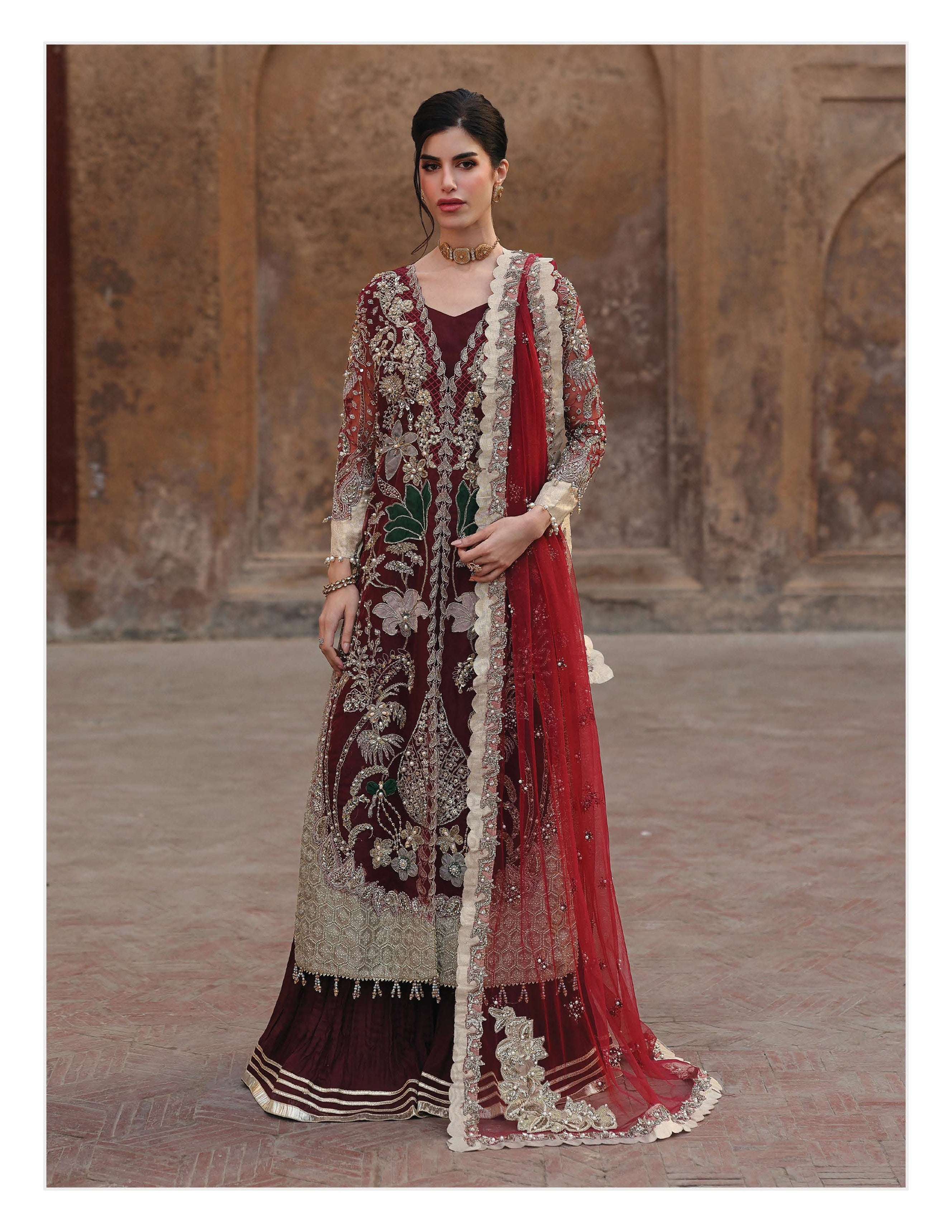 AL-4264 (Mehav) - Stitched & Unstitched Pakistani suits Uae