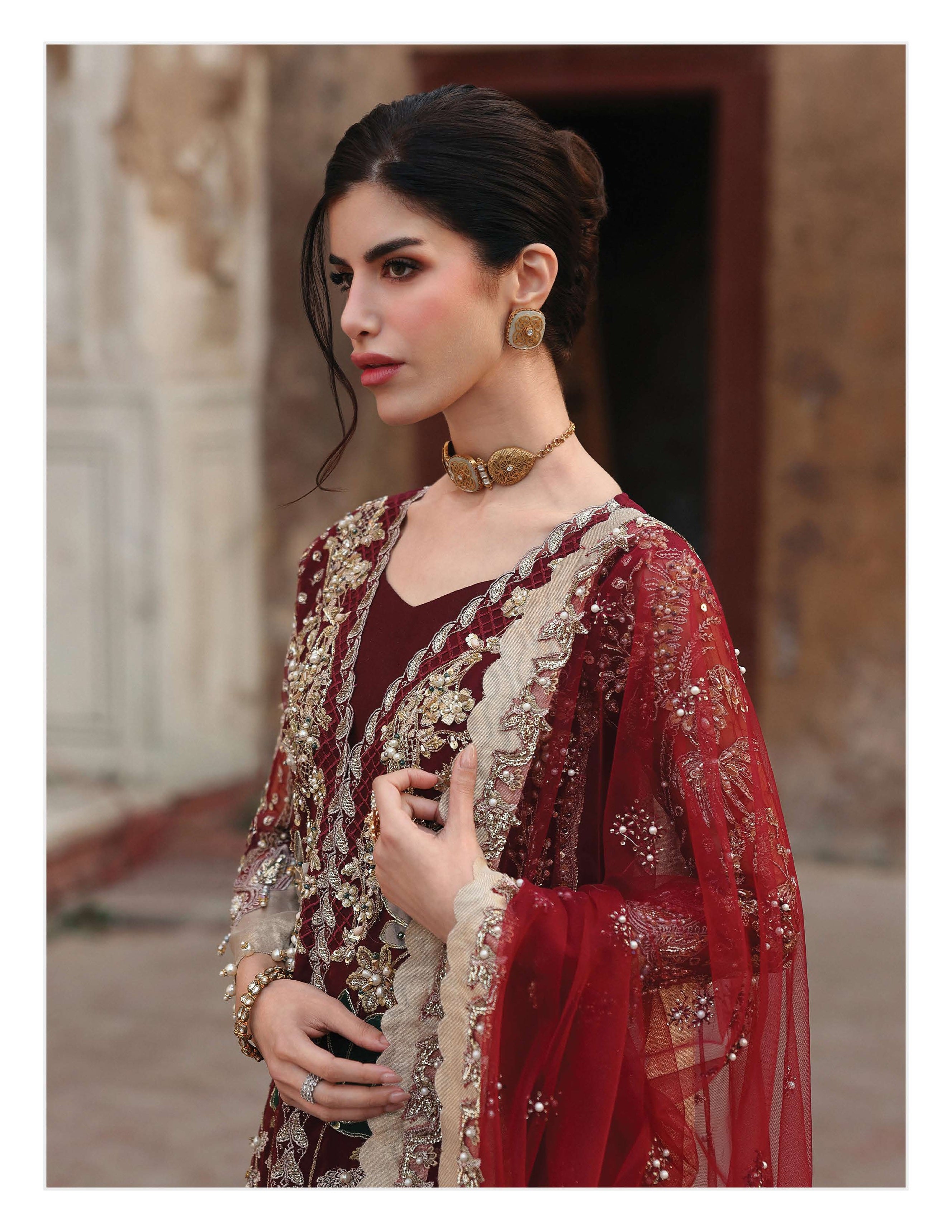 AL-4264 (Mehav) - Stitched & Unstitched Pakistani suits Uae